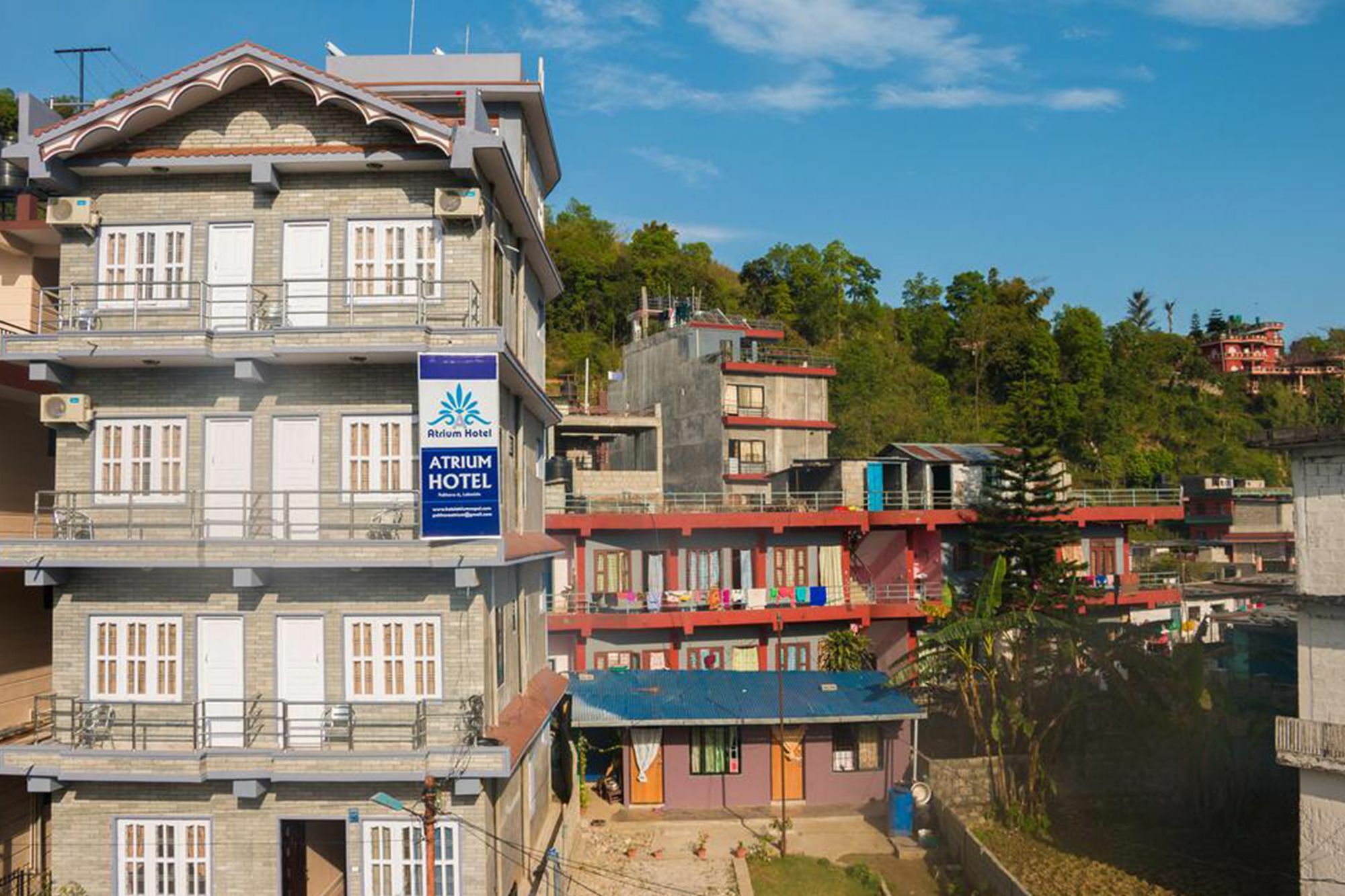 Hotel Atrium Pokhara Bagian luar foto